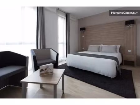 location meublée appartement 1 pièce 28 m² à villeneuve-d'ascq (59491)  1 290 €