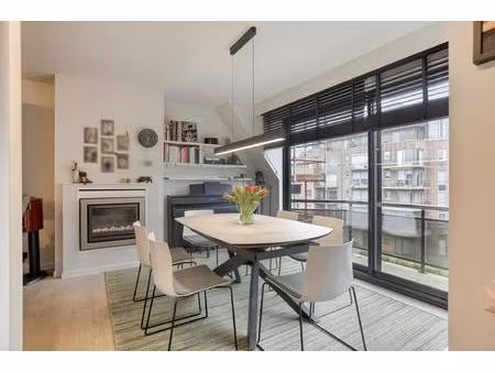 gemeubeld duplex appartement (118m²) in koksijde-bad