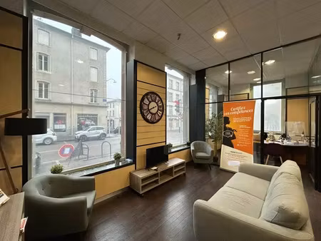 bureaux avec vitrines a louer