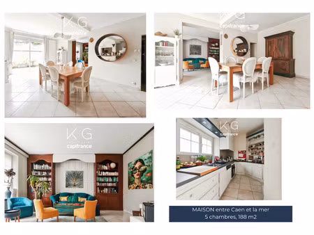 maison à vendre caen 6 pièce(s) 188m2 525 000€