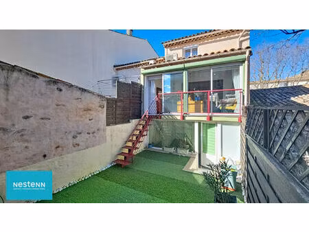 maison de village t3 avec garage et jardinet en plein centre de saint maximin la sainte ba