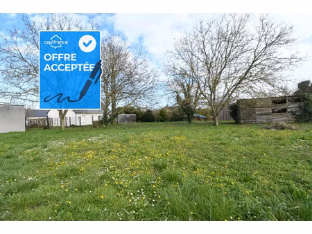 terrain à vendre chemellier 799m2 68 000€