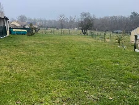 vend terrain constructible