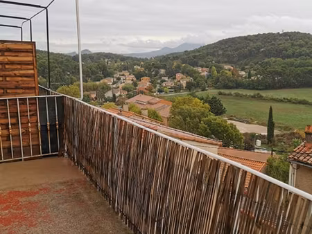 cabries maison de village t3 avec balcon + cave