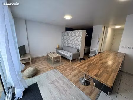 t1 bis meublé 38m2 hyper centre avec parking