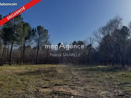 terrain 1480 m² la chapelle-gonaguet