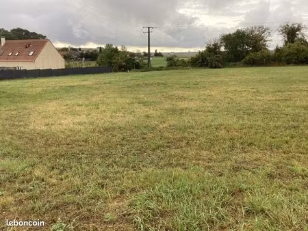 terrain 1416 m² le hamel