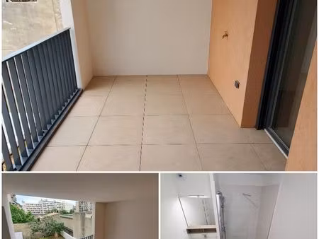 beau 2 pièces+loggia+parking  la timone