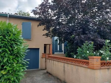 saint jory centre - maison t4 avec jardin et garage