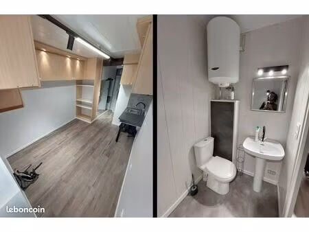 studio non meublé 14m² plein centre village