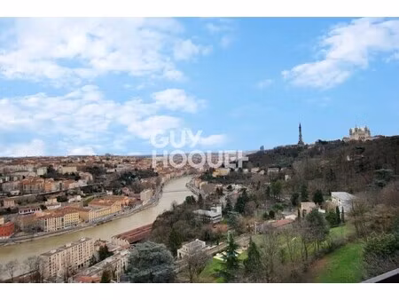 prenez de la hauteur : t3 avec vue panoramique sur tout lyon
