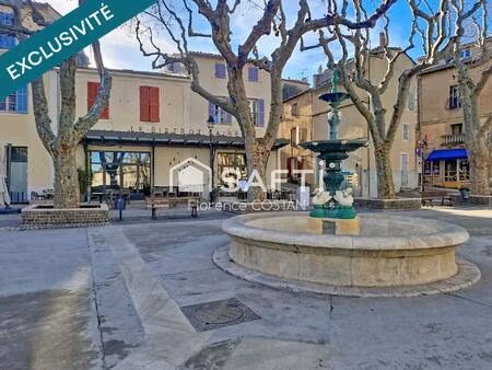 magnifique maison de village 3 pièces de 75 m² en plein coeur de velaux