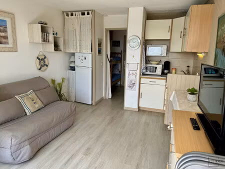 achat appartement 1 pièce 19m² st pierre la mer 11560