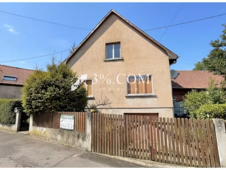 3%com maison à rénover avec jardin