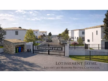 achat terrain 609m² carnoules 83660