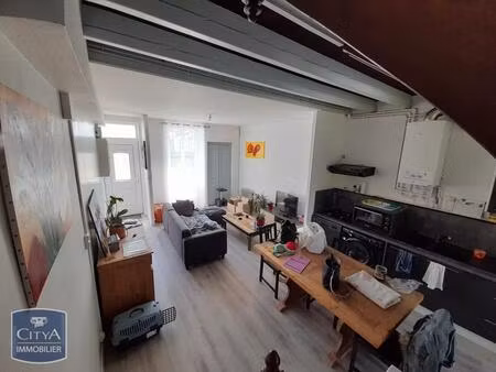 location maison 3 pièces 52m² gond pontouvre 16160