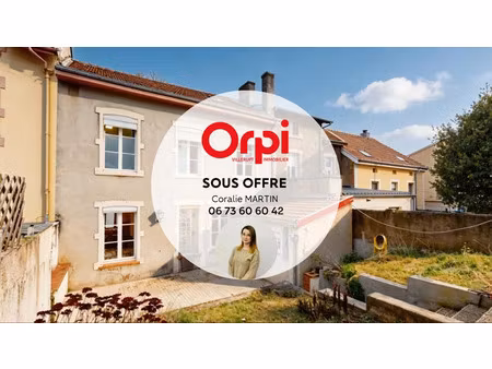 vente maison 5 pièces 167 m² à mont-saint-martin (54350)  215 000 €