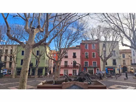 vente appartement 2 pièces  43.69m²  sète