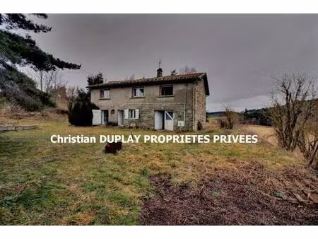 saint genest malifaux 42660 fermette sur deux niveaux comprenant environ 120m² habitables 