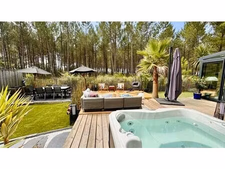 exceptionnel avec jardin  jacuzzi et vue forêt !!!