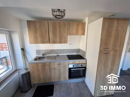 location appartement 2 pièces 36m² avesnes sur helpe 59440