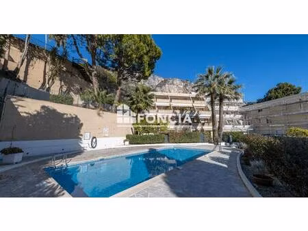 menton garavan  4 pieces avec terrasse et jardin vue mer  dans residence au calme avec pis