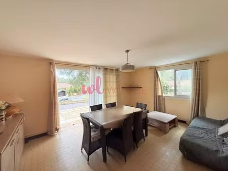 t3 au rez-de-chaussée avec terrasse et parking à moliets – entre golf et océan