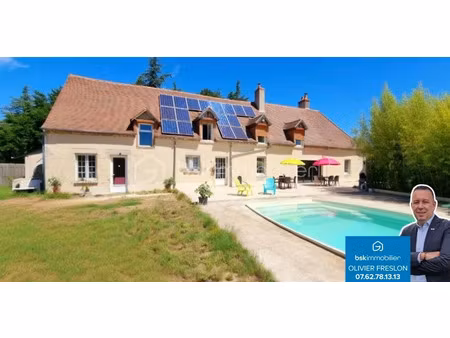 vente maison 9 pièces 245 m² à saint-martin-des-champs (18140)  330 000 €