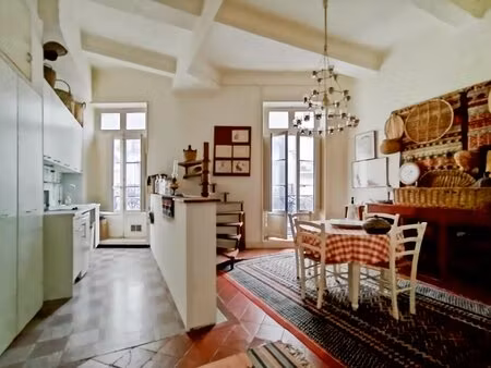 beziers - grand t2-t3 en coeur de ville