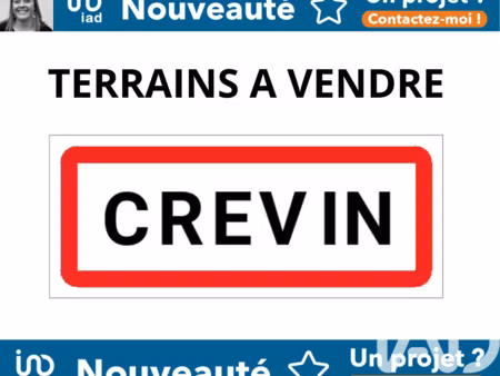 vente terrain à bâtir 385 m²