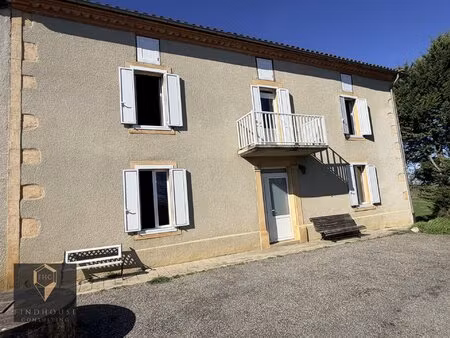 maison t5 - 195 m2 - dependances - puits - vue pyrénées - terrain 9700 m2