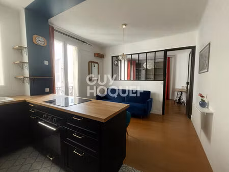 appartement 2 pièces 31m² quartier canal de l'ourcq