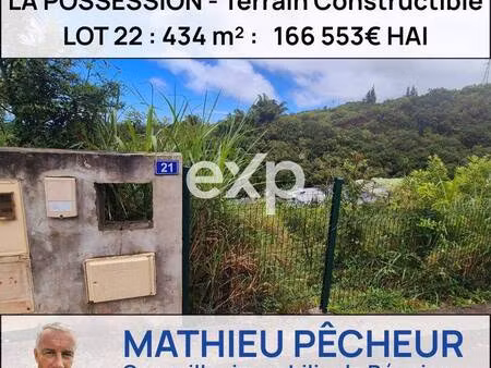 terrain constructible viabilisé à vendre