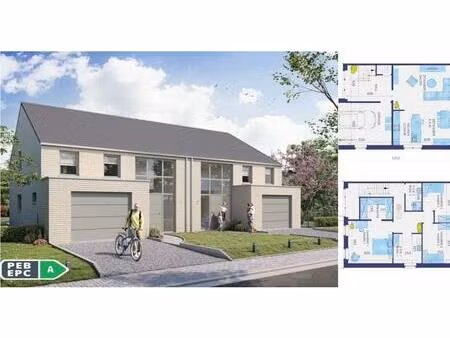 maison à vendre avec garage et 3 chambres   doische (vbd88420)