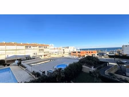 cap d'agde - le mole - apprtement t1 bis + parking