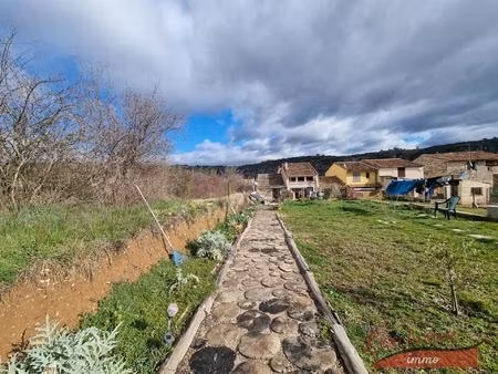 exclusivite à quinson  maison de village en pierre  rénovée avec jardin et atelier