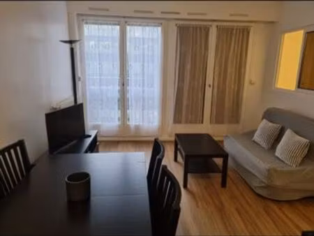 location f2- 35m² meublé paris 12 ième