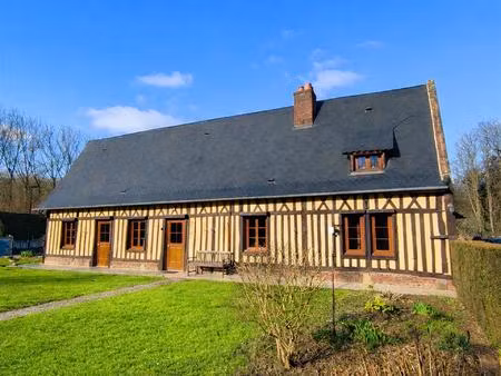 longère normande 110m2 3 chambres saint-pierre-le-vieux dépendance