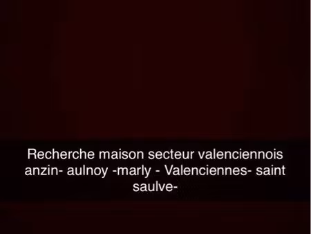 recherche maison 3 chambre avec jardin