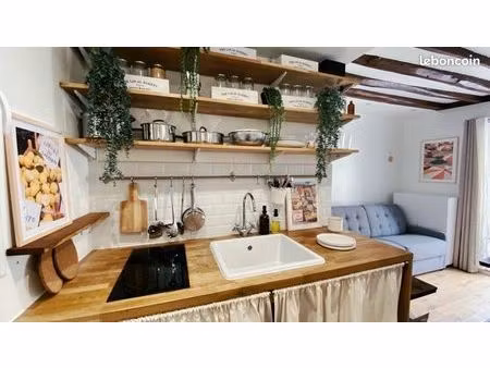 rare studio 13m2  havre de paix à la folie-mericourt