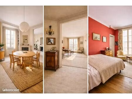 passy – élégant 4 pièces familial à réinventer