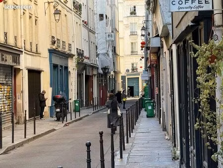 local commercial 40 m² – haut marais -paris 3e