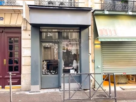 boutique 32 m² paris 16ème