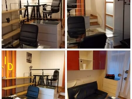 bureau 15m2 rdc meublé