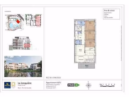 a louer : appartement 3ch