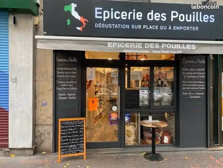 fond traiteur italien à céder