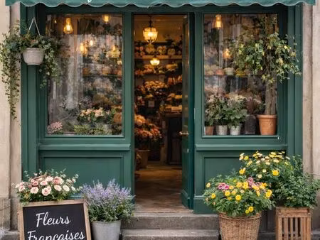 fleuriste à céder 75010