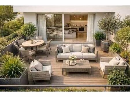 vente appartement 3 pièces à donville-les-bains (50350) : à vendre 3 pièces / 57m² donvill