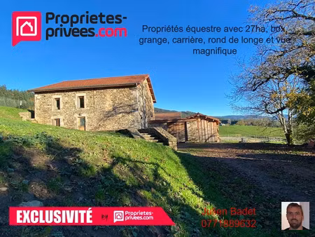 vente ferme 6 pièces 350 m² à courpière (63120)  759 200 €