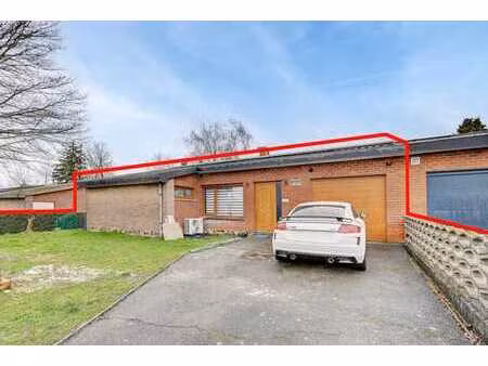 charmant bungalow 3(4)ch + garage + jardin